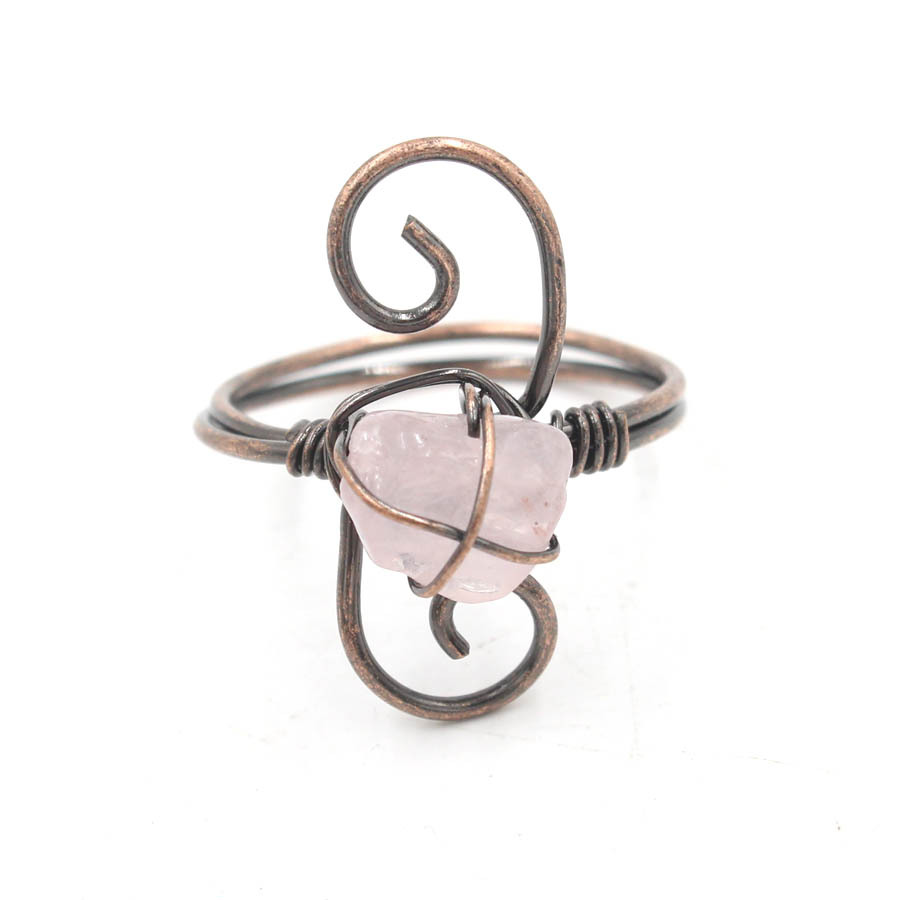 Copper Ancient Winding Ring 2