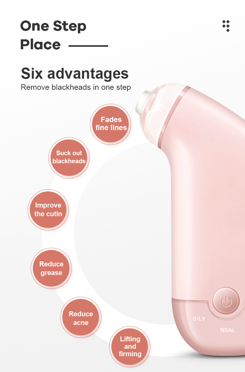 Pore Cleaning Electronic Beauty Instrument - Compact Design