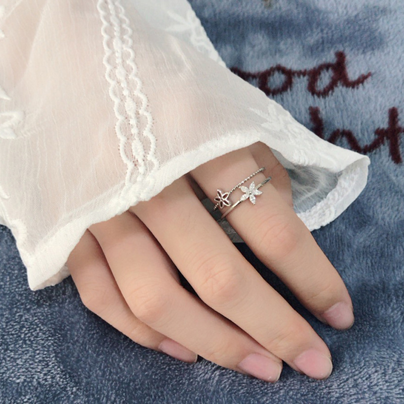 Double-layer Flower Ring Image 1