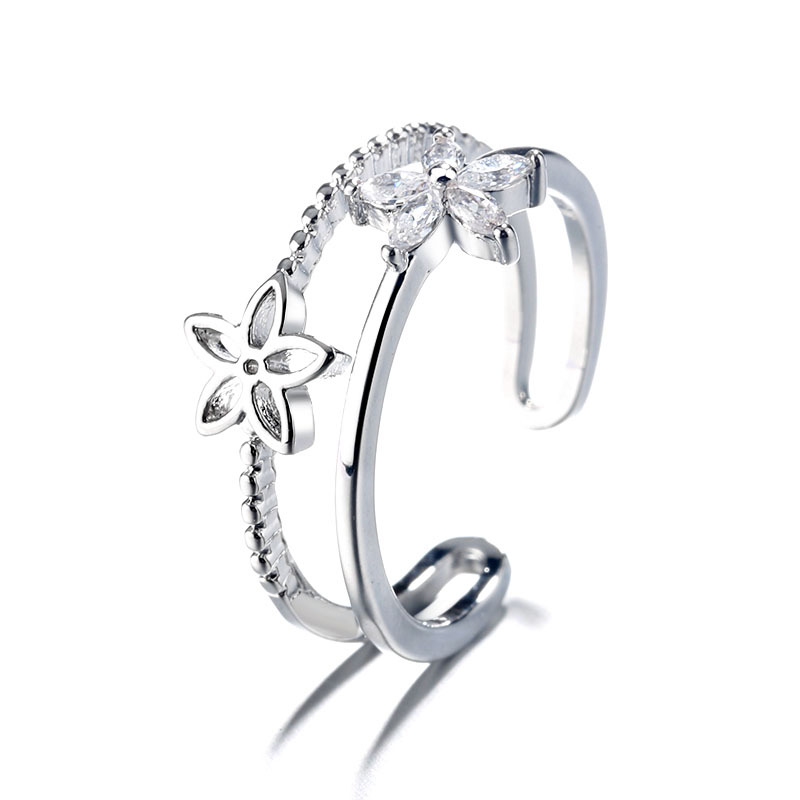 Double-layer Flower Ring Image 2