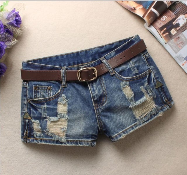 Women Denim Shorts Image 5
