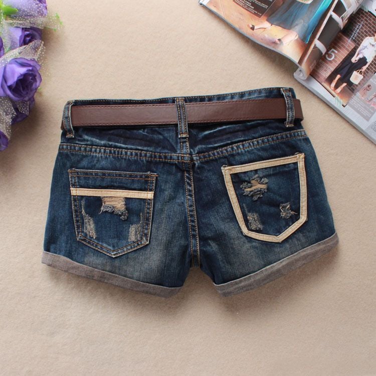 Women Denim Shorts Image 10