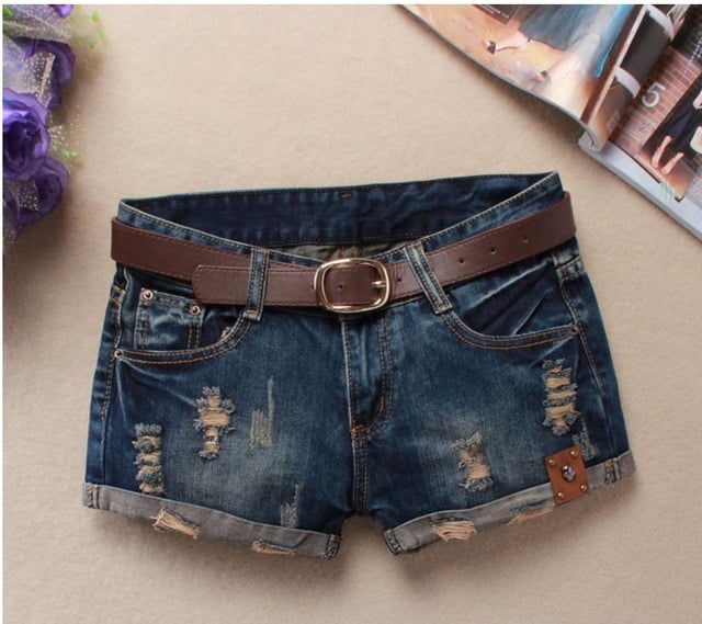 Women Denim Shorts Image 6