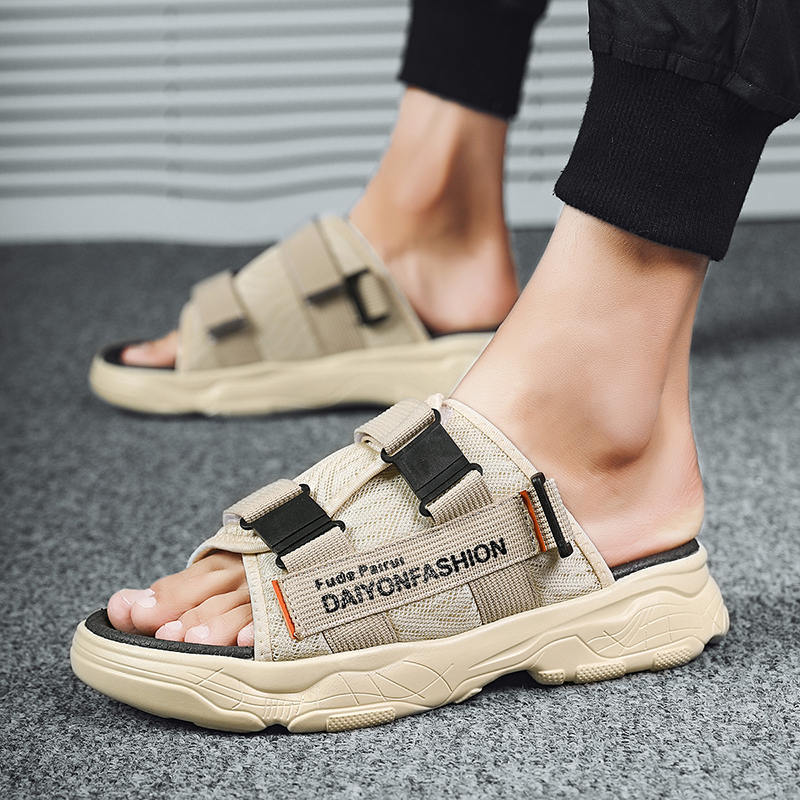 Men's Roman Sandals - Grey