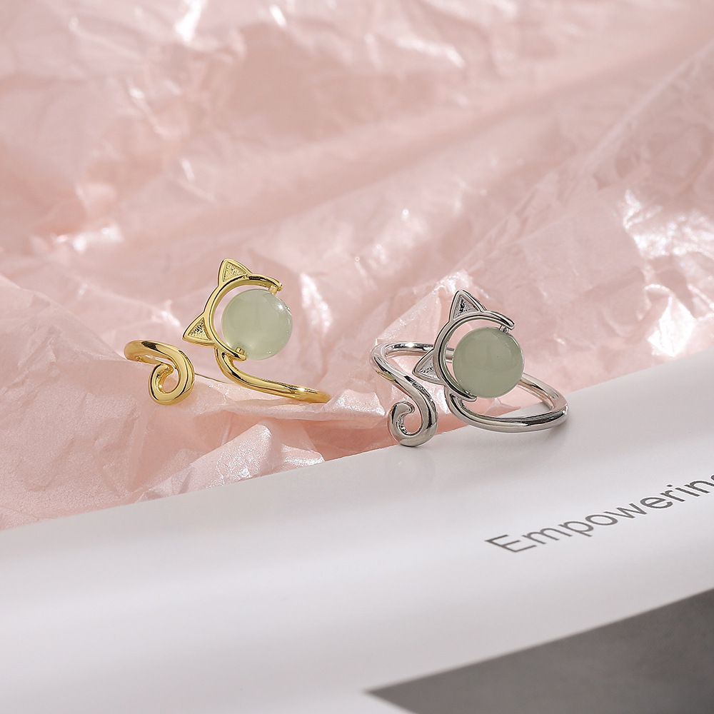 Trendy High-grade Cat Ring