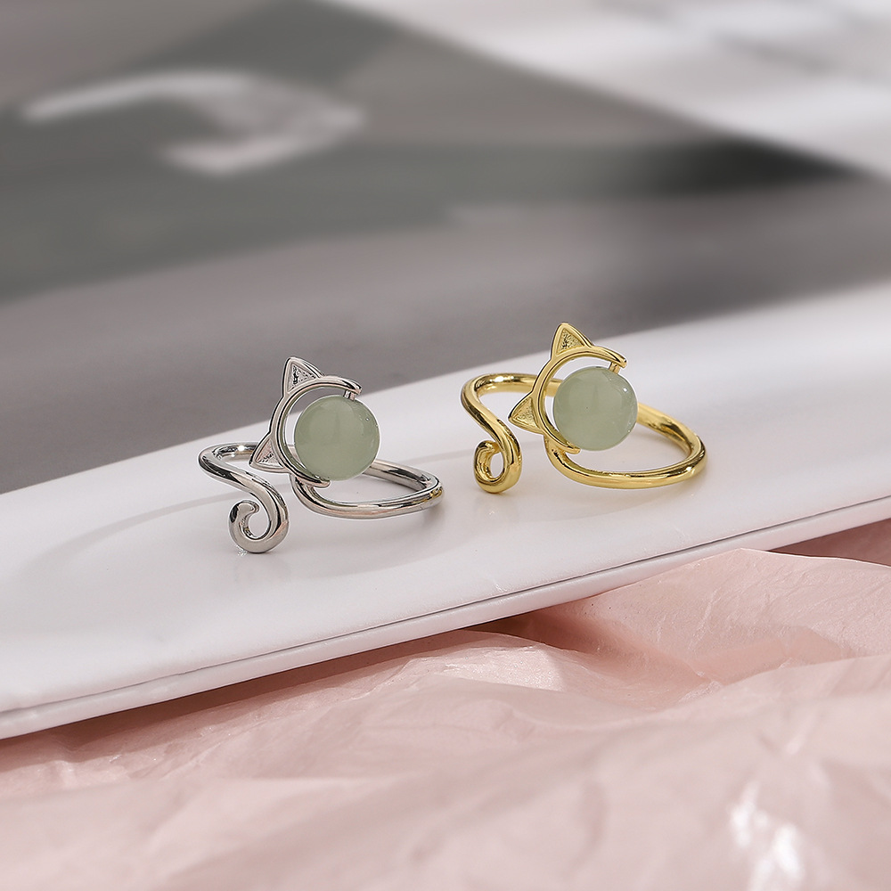 Trendy High-grade Cat Ring