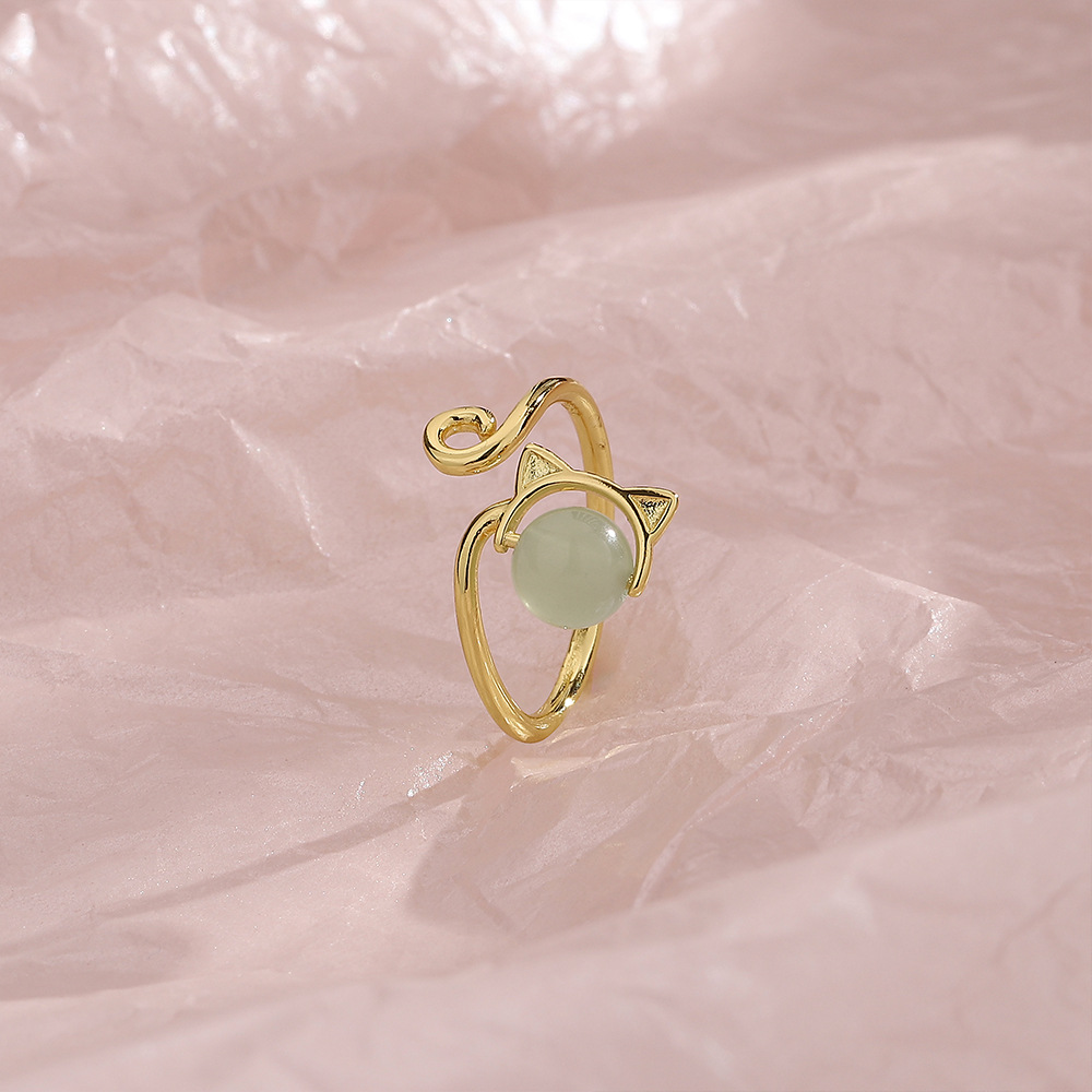 Trendy High-grade Cat Ring