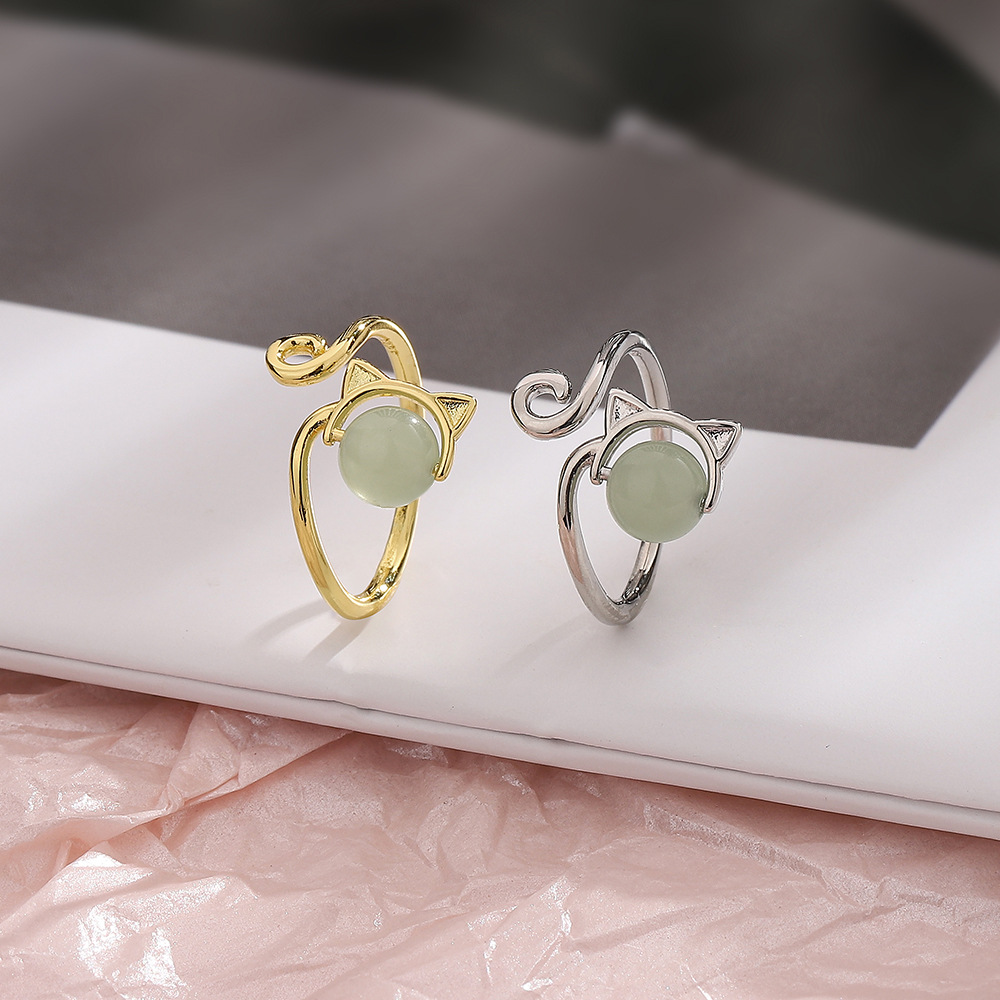 Trendy High-grade Cat Ring
