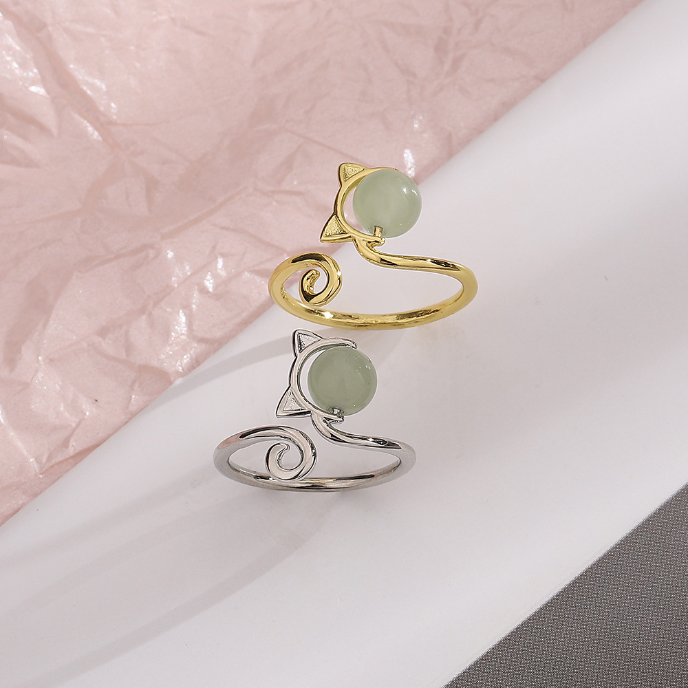 Trendy High-grade Cat Ring