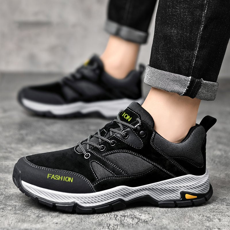 Men's Hiking Shoes - On Feet