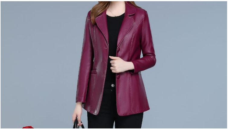 Leather Jacket Detail
