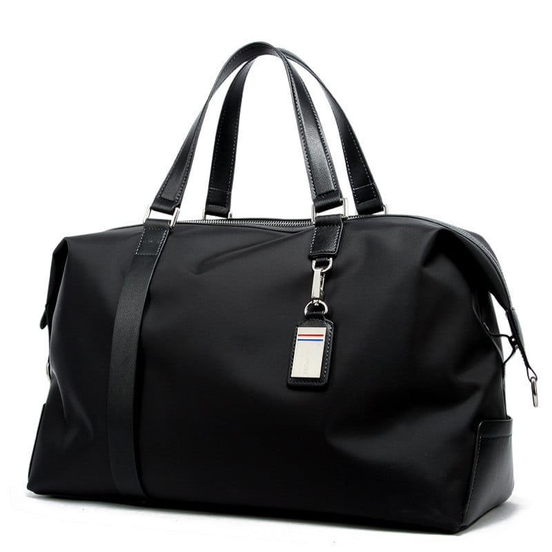 Folding Korean Duffle Bag - Black
