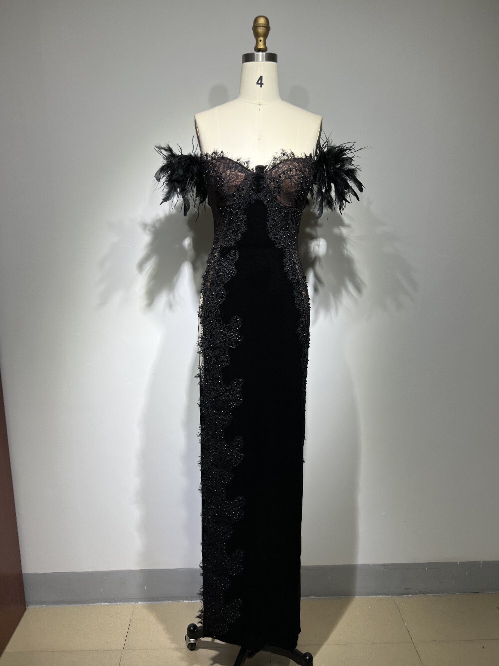 Black Camisole Dress Image 7