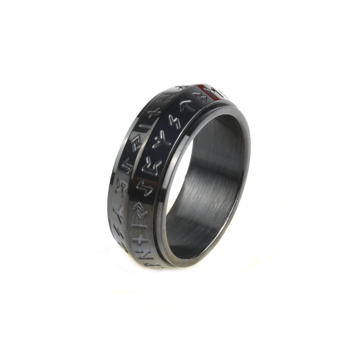 Retro Nordic Viking Luen Rune Ring 2
