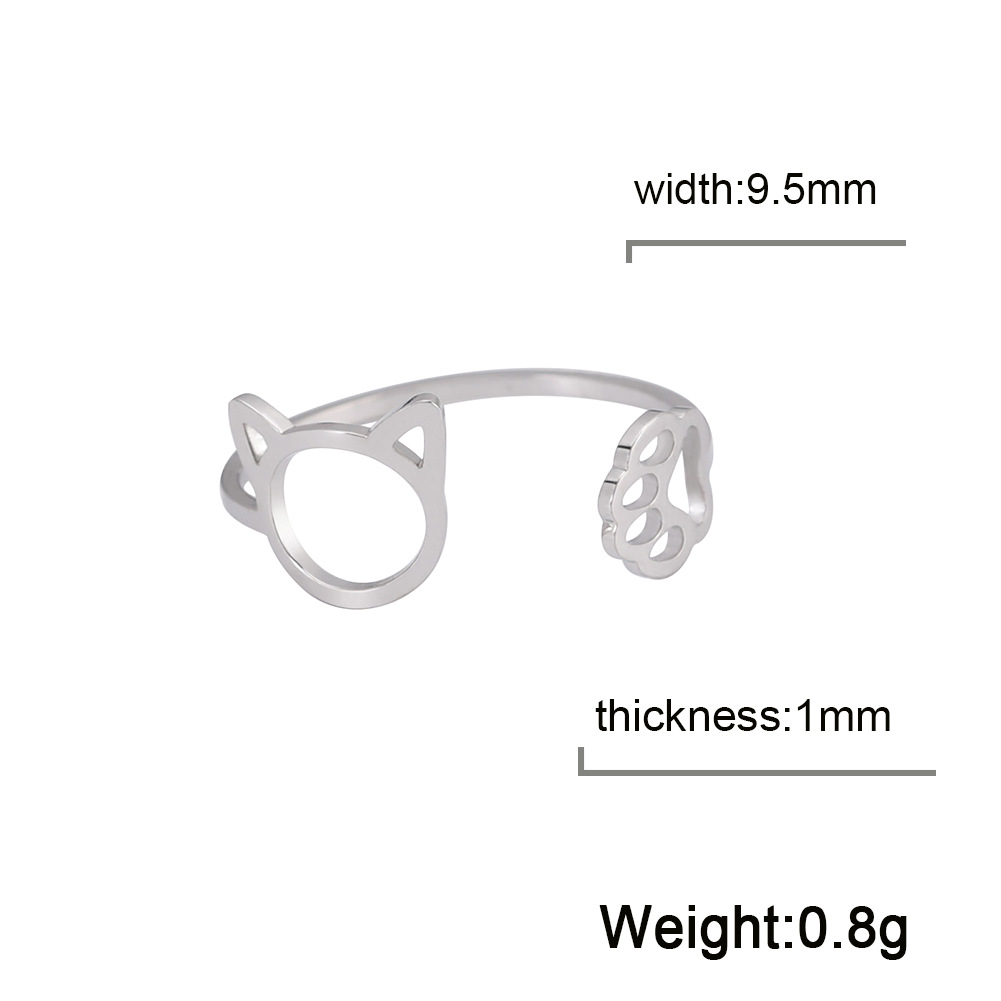 Cute Cat Claw Ring - Image 2