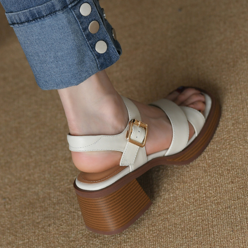 Brown Sandal Detail