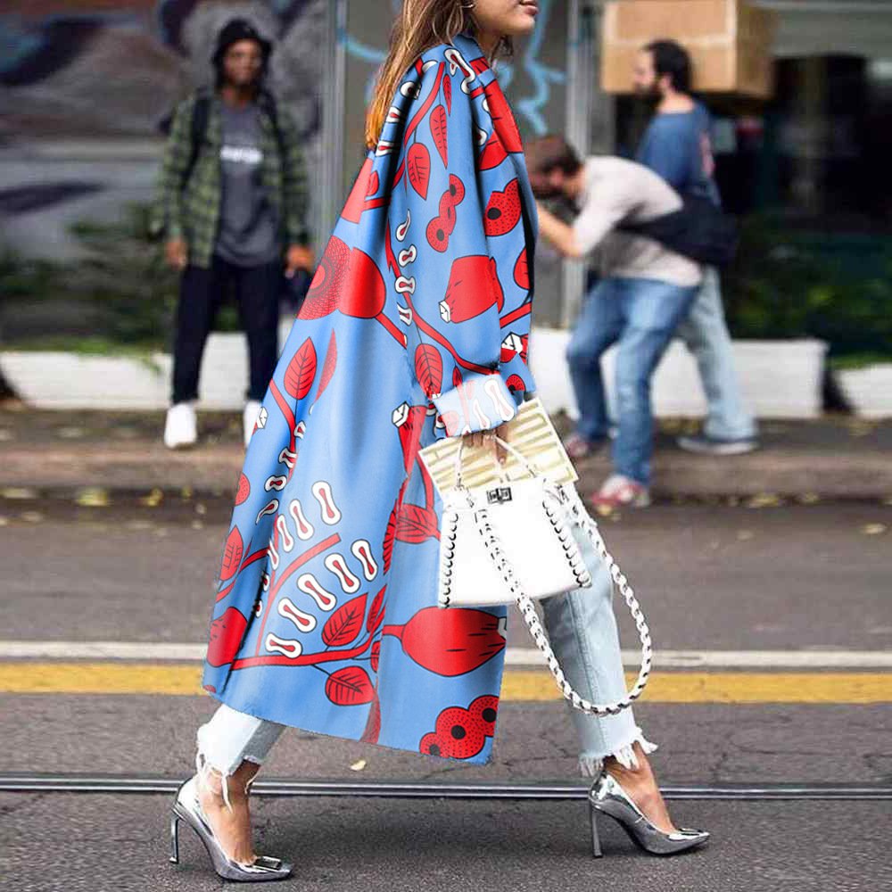 Stylish Printed Coat