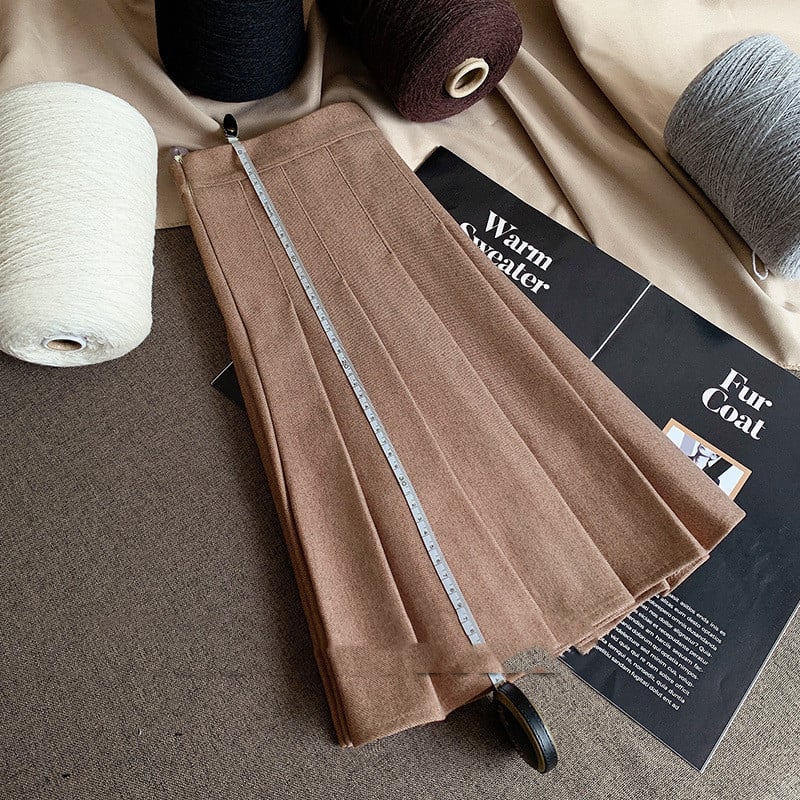 Pleated Women's Skirt - Style 8