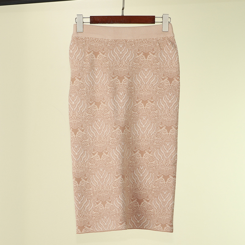 Vintage Knitting Skirt - Side View