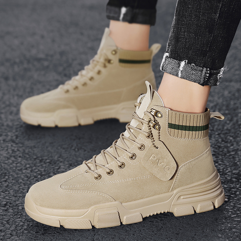 High-top Martin Leather Boots 3