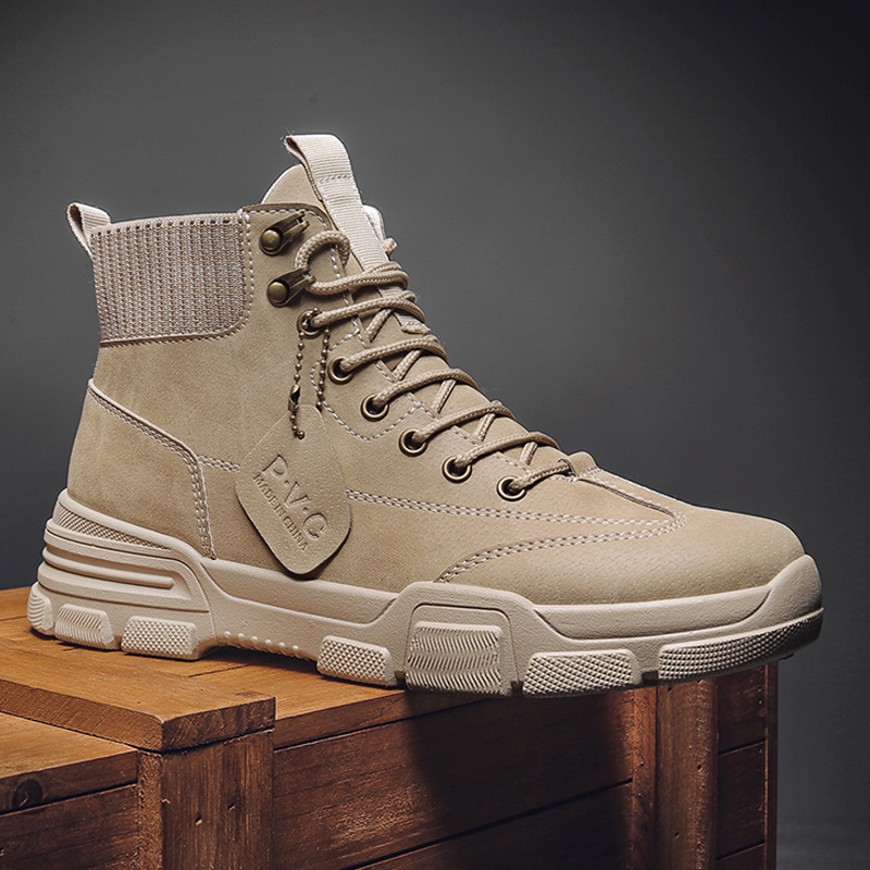 High-top Martin Leather Boots 5