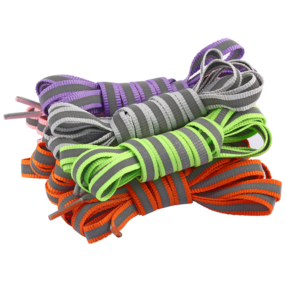 Cordones reflectantes para zapatos 4