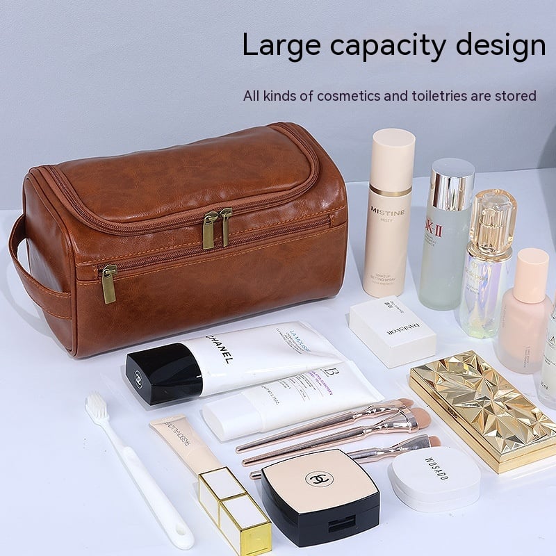 Large Capacity Men's Cosmetic Bag Image 1