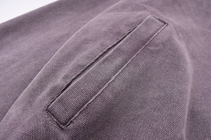 Washed And Worn Retro Hooded Jacket 12