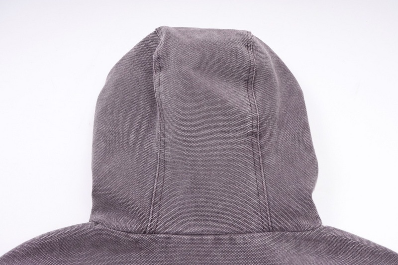 Washed And Worn Retro Hooded Jacket 5