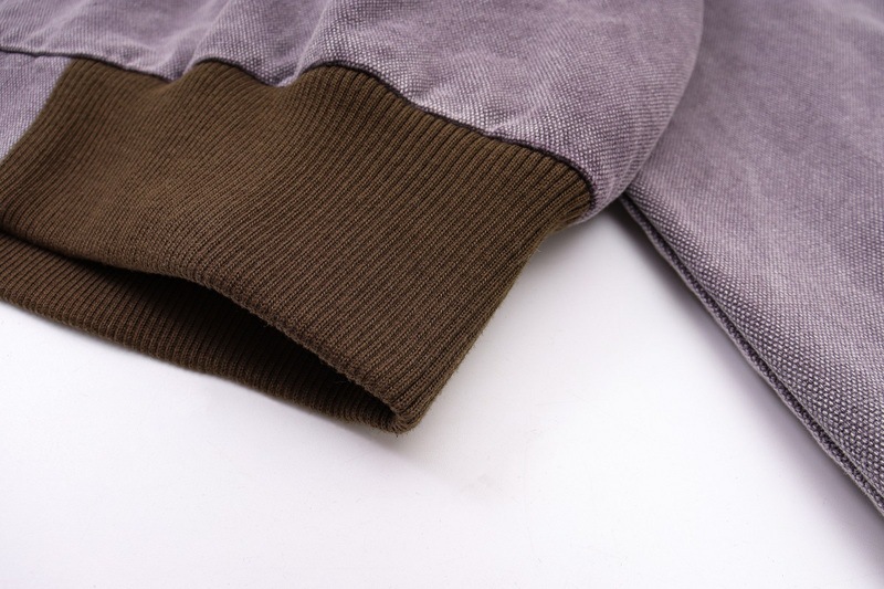 Washed And Worn Retro Hooded Jacket 14