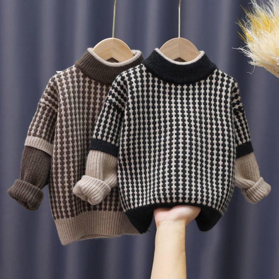 Children's Thickened Sweater Image 6
