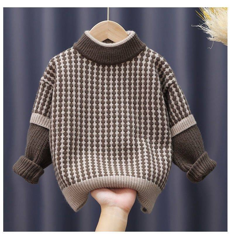 Children's Thickened Sweater Image 1