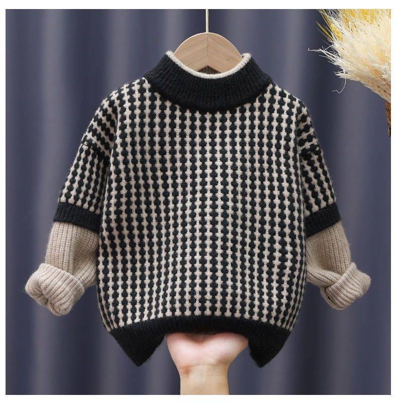 Children's Thickened Sweater Image 3