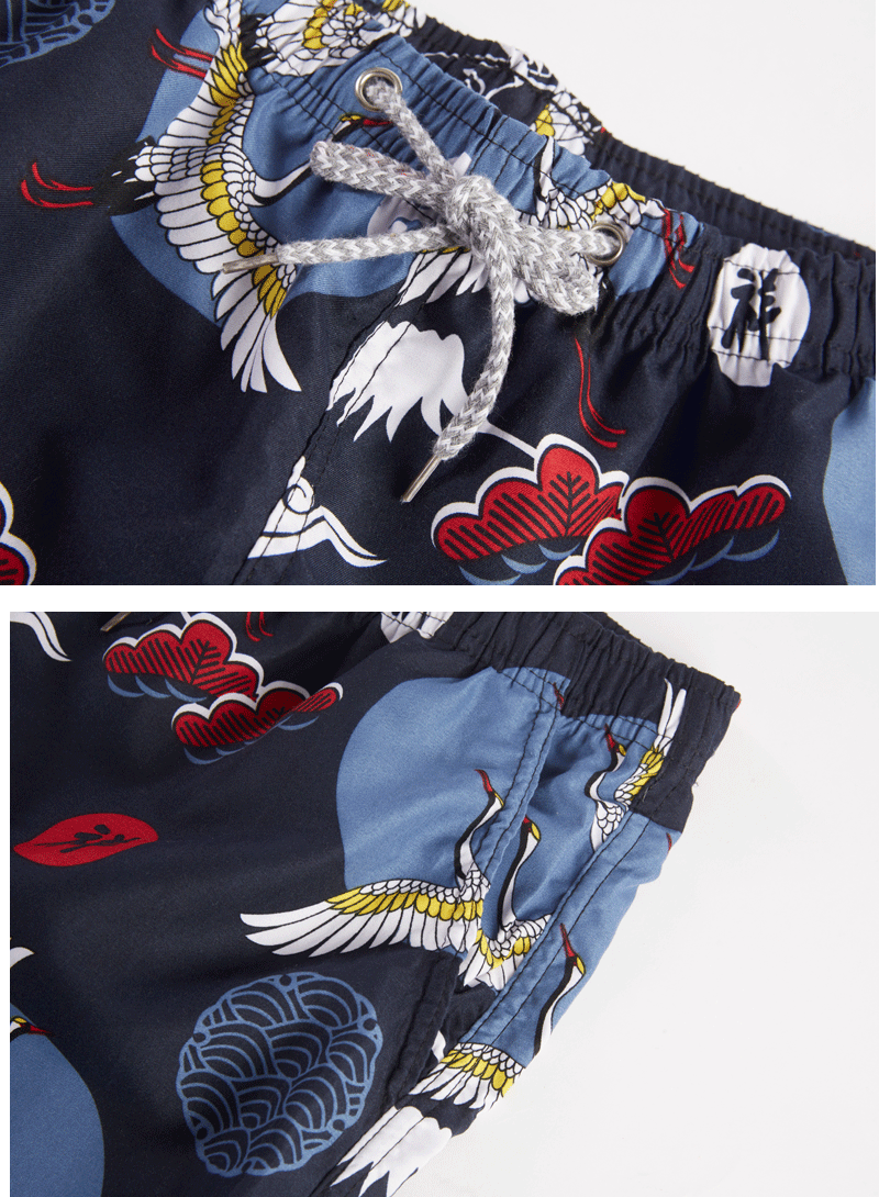 Men's Printed Casual Beach Shorts Animation 3