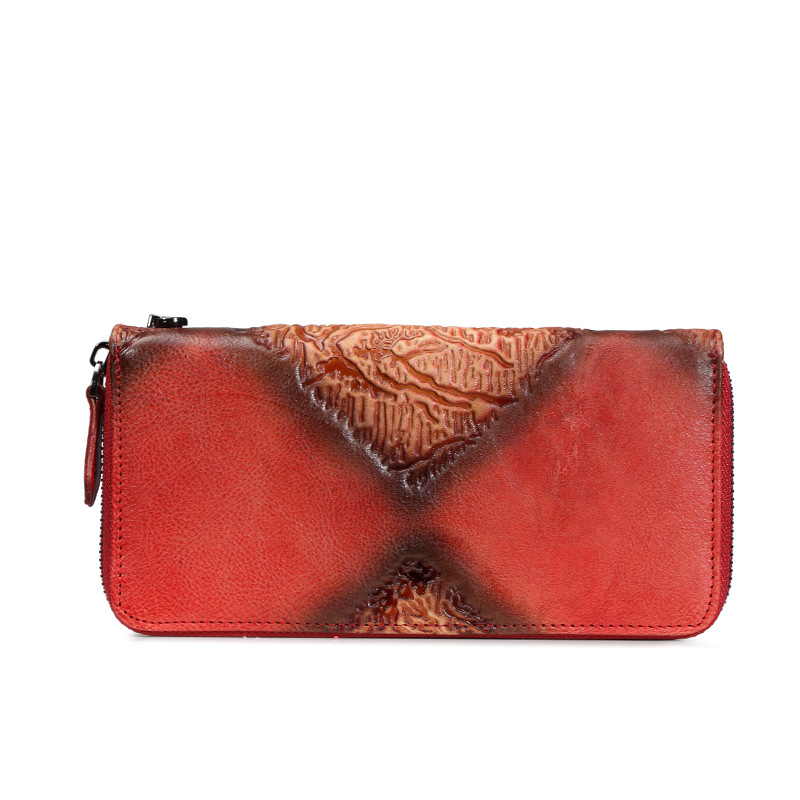 Leather Ladies Wallet - Black