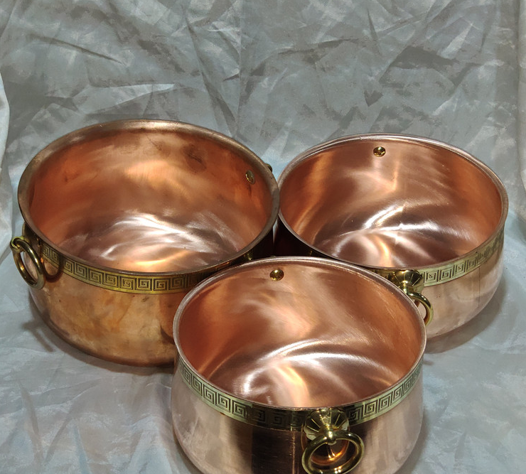 Single Copper Hot Pot - Size 14cm