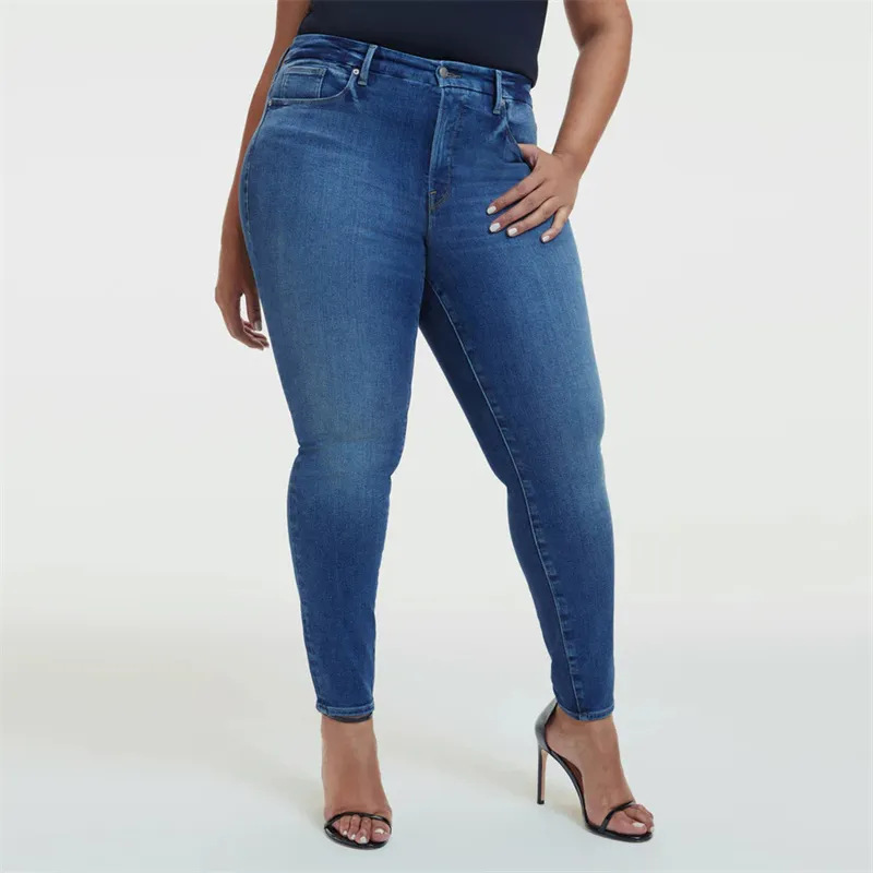 Women's Fashion Casual Jeans Image 3