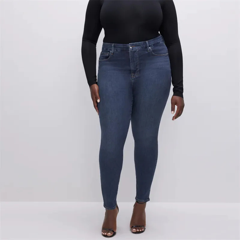 Women's Fashion Casual Jeans Image 5