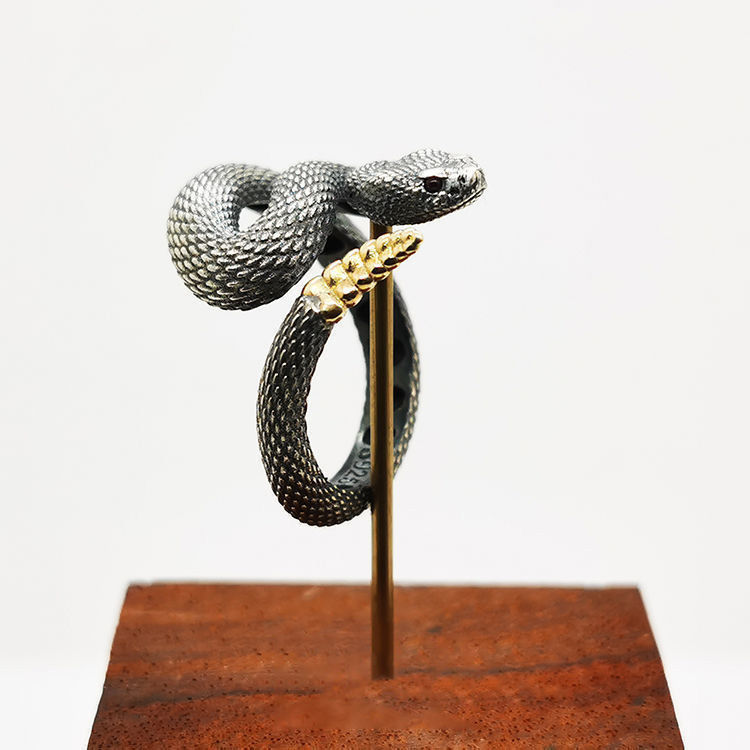 Rattlesnake Ring Image 7