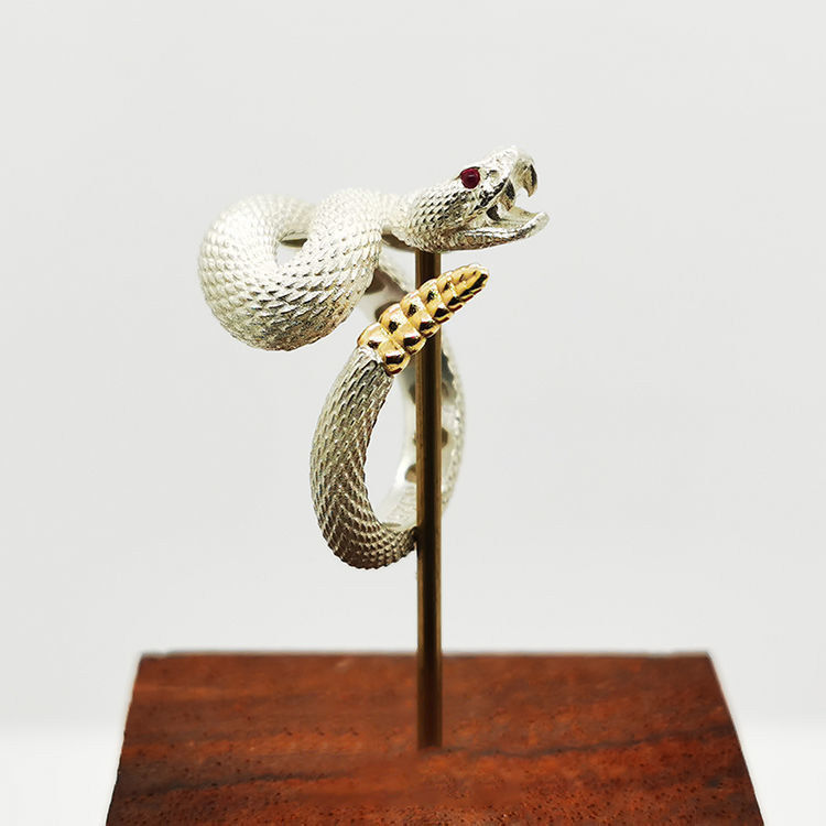 Rattlesnake Ring Image 6