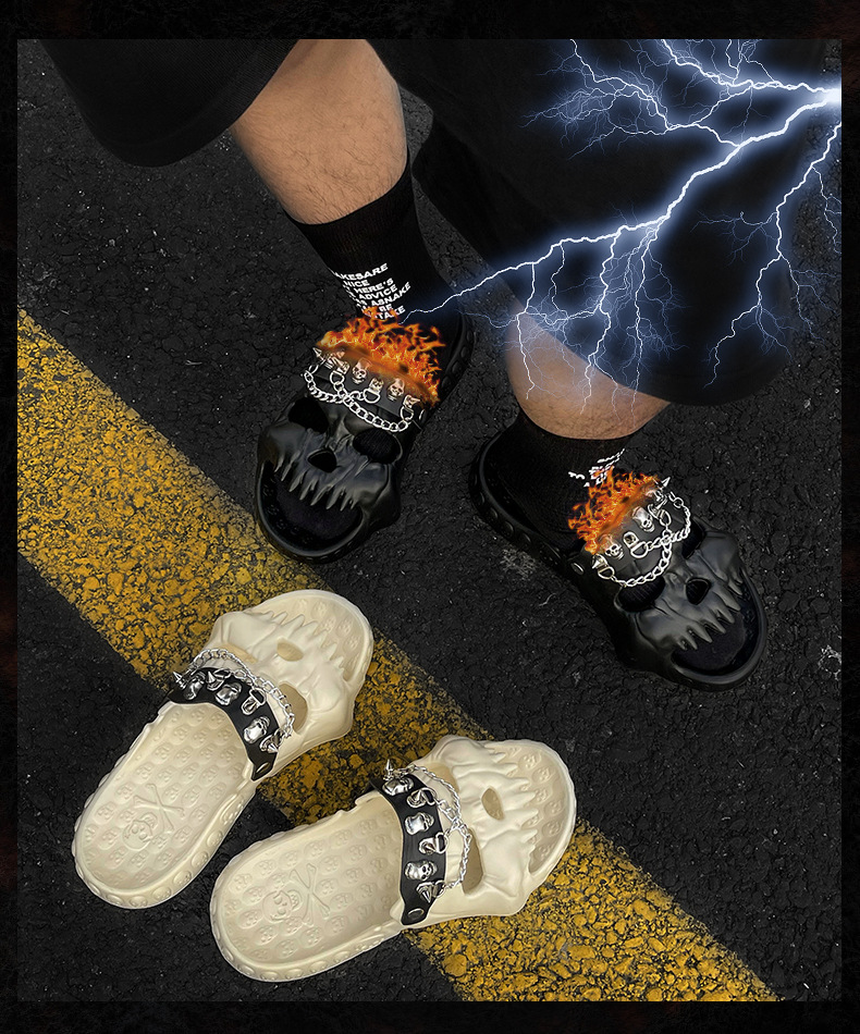 Skull Slippers 1