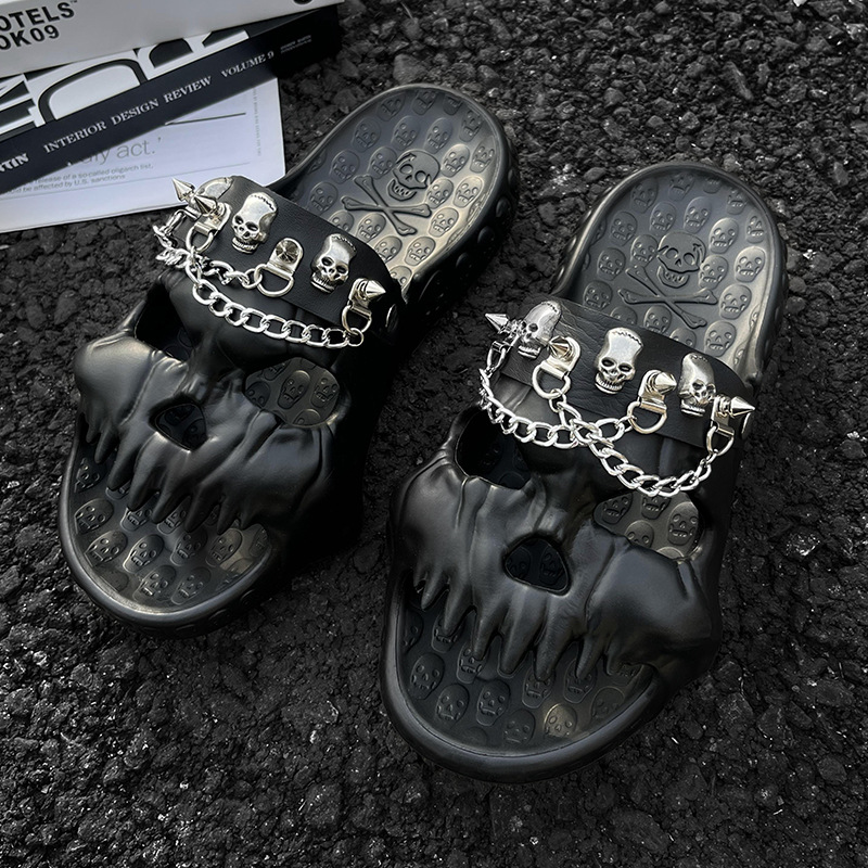 Skull Slippers 7