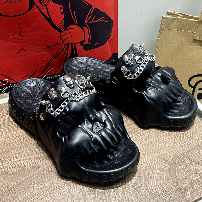 Skull Slippers 6