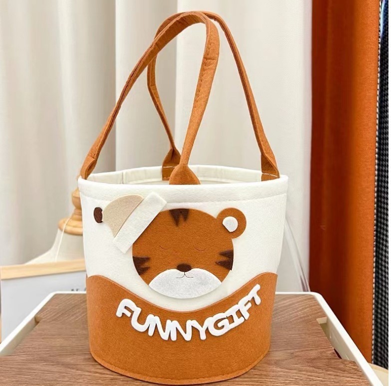 Cute Tote Bag Barrel Square - Image 4