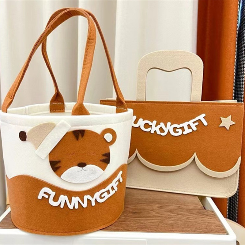 Cute Tote Bag Barrel Square - Image 2