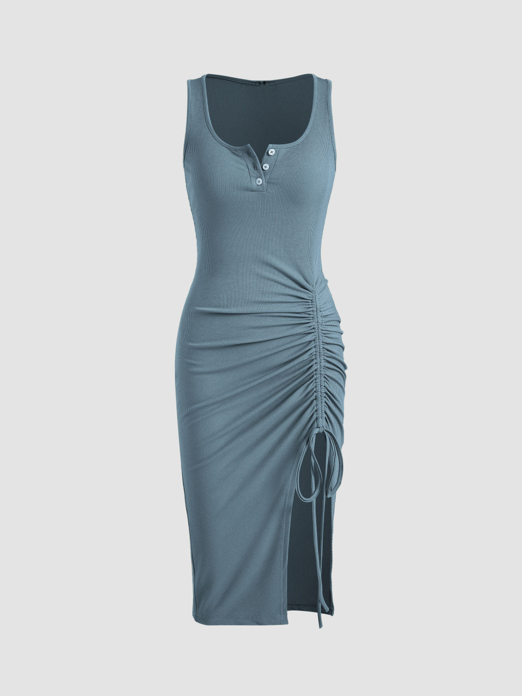 Bottom Drawstring Thread Dress Tight Skirt - Image 5