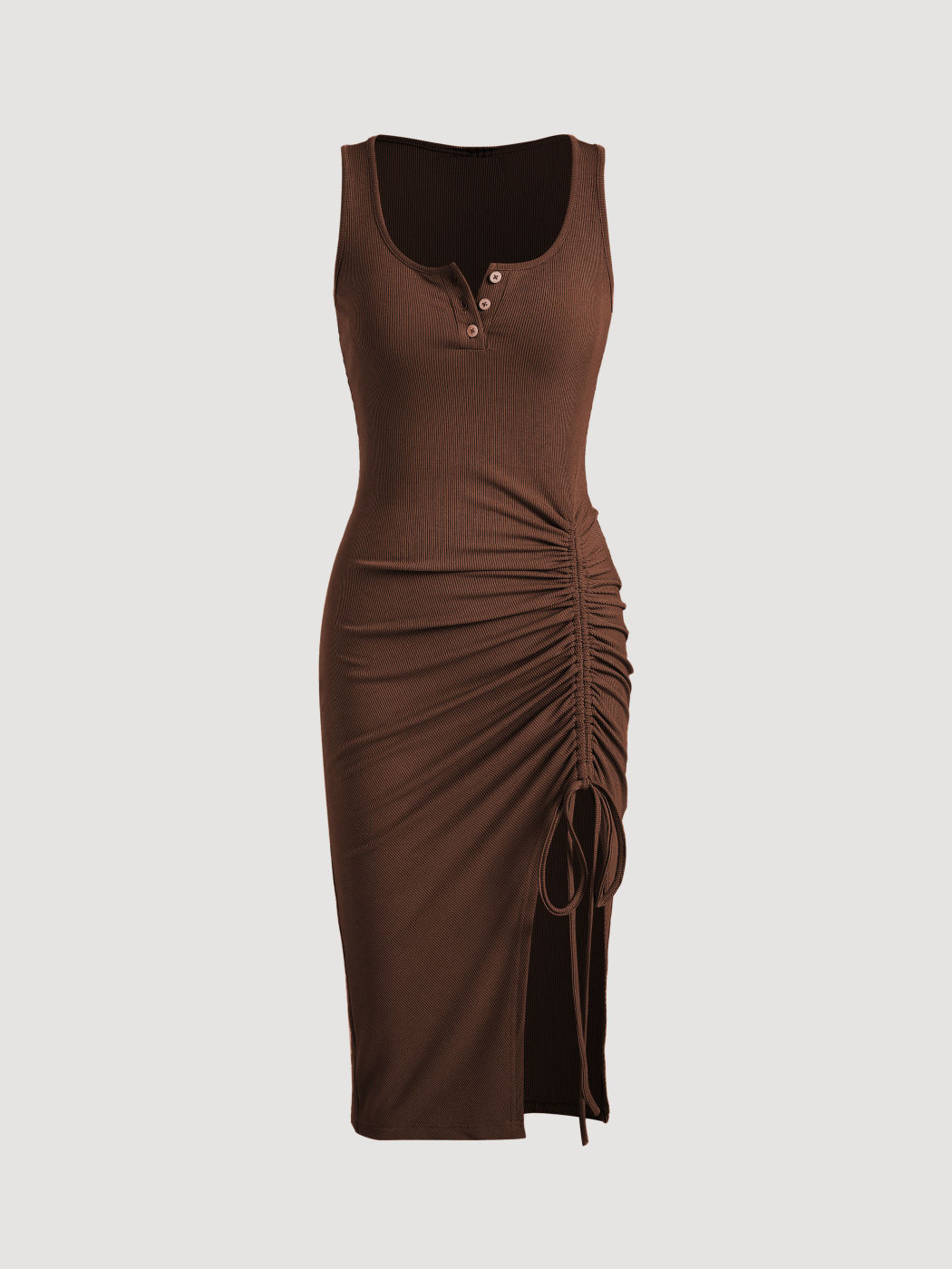 Bottom Drawstring Thread Dress Tight Skirt - Image 13