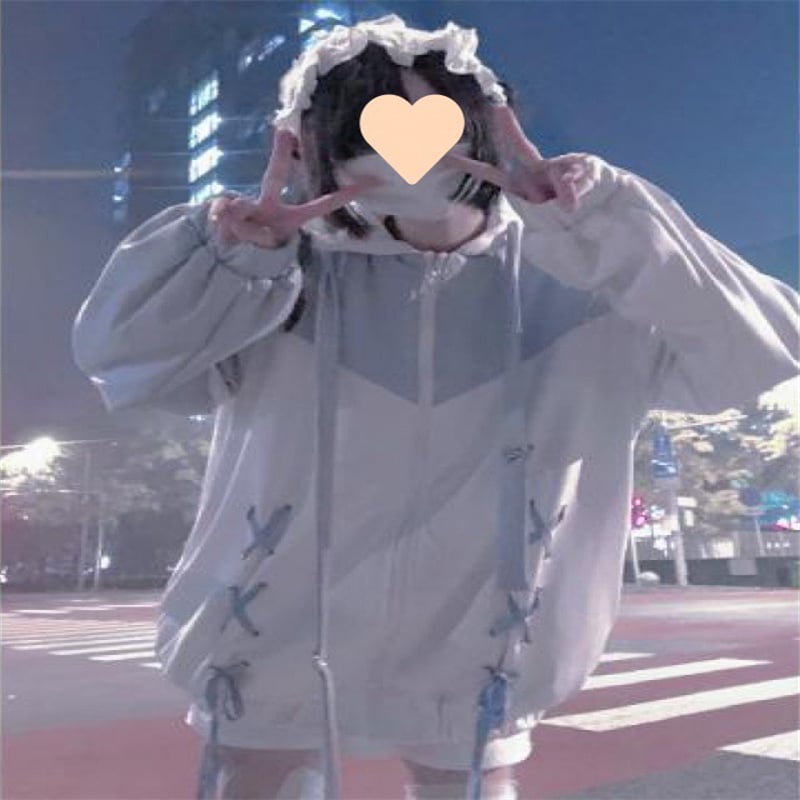 Water Color Hooded Jacket Image 2