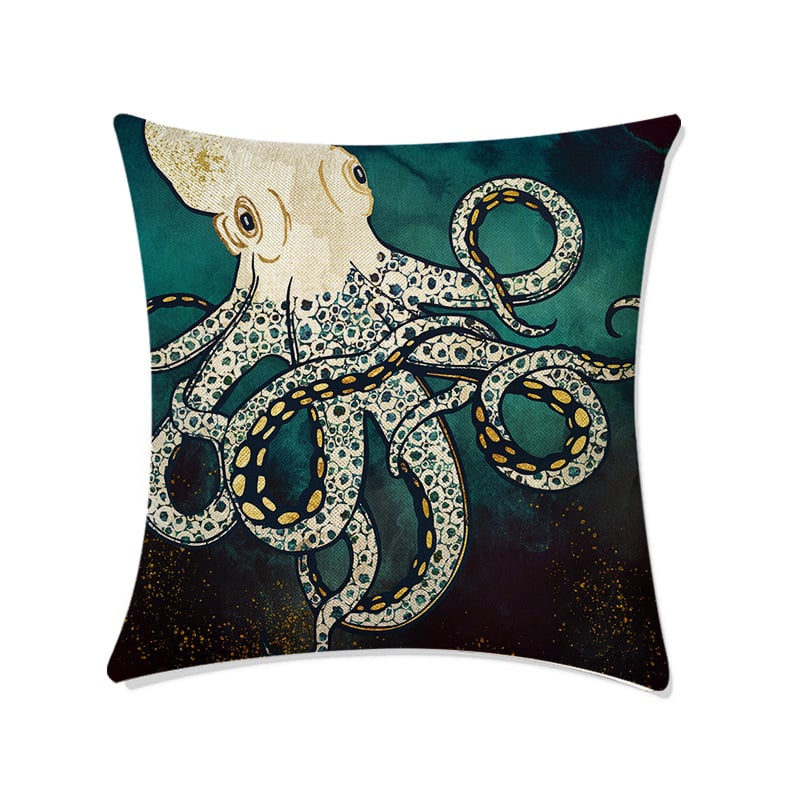 Deep Sea World Pillow Case Style 2