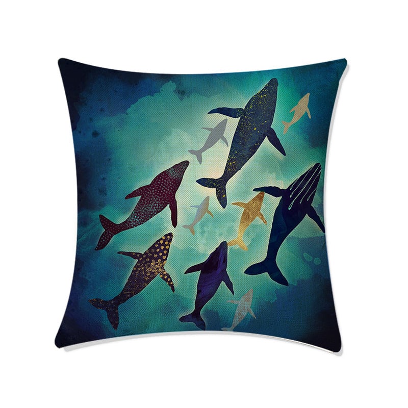 Deep Sea World Pillow Case Style 3